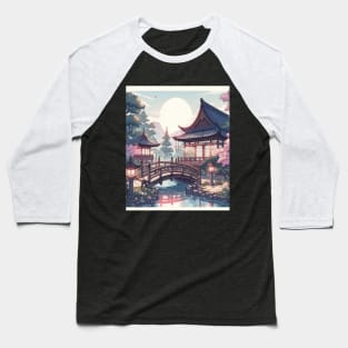 Japanese Garden Baseball T-Shirt